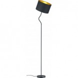 Lampa podłogowa Hostel czarna Trio - Elegancki design | Sklep z lampami
