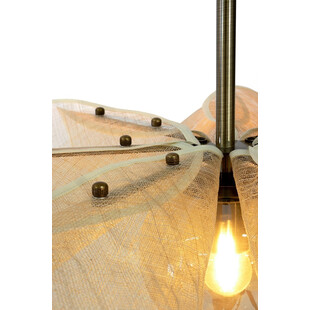 Lampa wisząca Styrka - Markslojd | Beżowa, Art Deco
