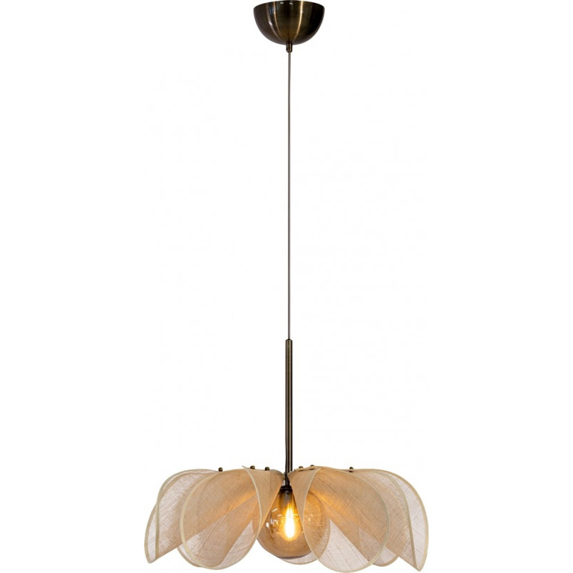 Lampa wisząca Styrka - Markslojd | Beżowa, Art Deco