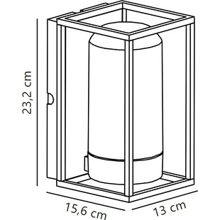 Kinkiet zewnętrzny loft Griffin | Nordlux - Sklep z lampami
