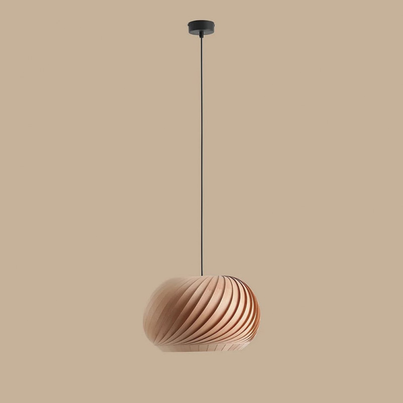 Lampa wisząca drewniana Nature Dark | Aldex - Skandynawski Design