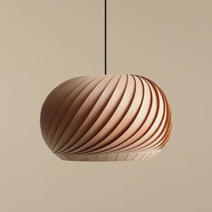 Lampa wisząca drewniana Nature Dark | Aldex - Skandynawski Design