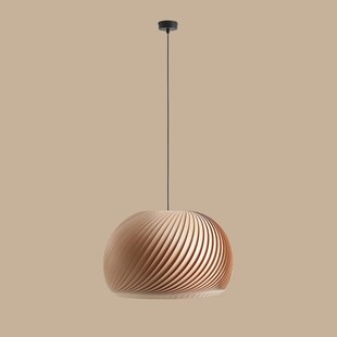 Lampa wisząca drewniana Nature Dark - Aldex | Skandynawski Design