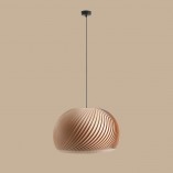 Lampa wisząca drewniana Nature Dark - Aldex | Skandynawski Design
