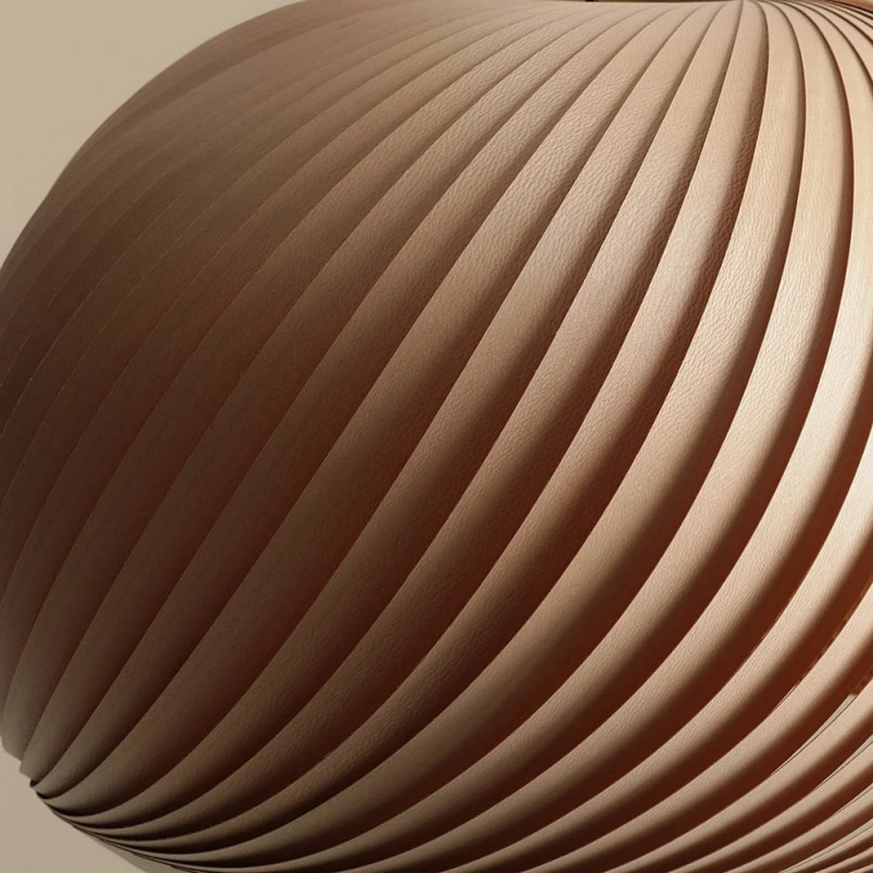 Lampa wisząca drewniana Nature Dark - Aldex | Skandynawski Design