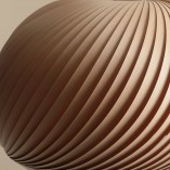 Lampa wisząca drewniana Nature Dark - Aldex | Skandynawski Design