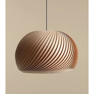 Lampa wisząca drewniana Nature Dark - Aldex | Skandynawski Design