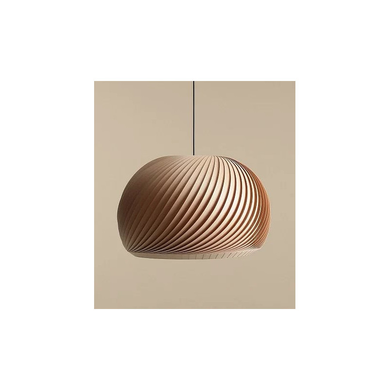Lampa wisząca drewniana Nature Dark - Aldex | Skandynawski Design