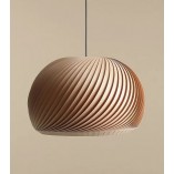 Lampa wisząca drewniana Nature Dark - Aldex | Skandynawski Design