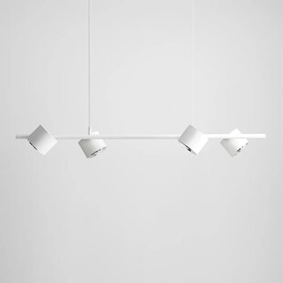 Lampa Wisząca Biała Aldex Bot 121cm | Nowoczesne Oświetlenie