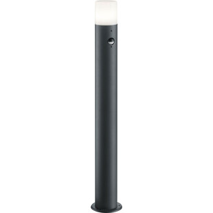 Słupek ogrodowy Trio Hoosic: Czujnik ruchu | 80cm | Antracyt