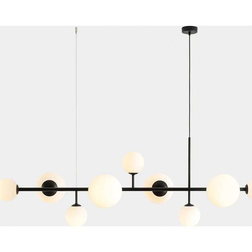 Lampa wisząca Dione IX - Aldex | Szklane kule, E27