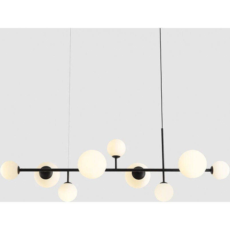 Lampa wisząca Dione IX - Aldex | Szklane kule, E27