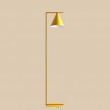 Lampa podłogowa żółta Aldex Form | Retro design
