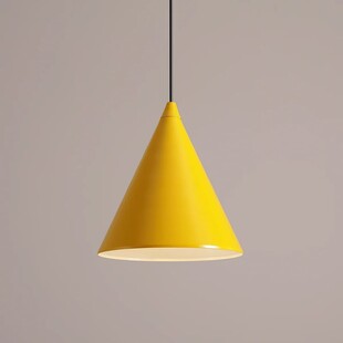 Lampa Wisząca Stożek Form | Żółta | Aldex | Kup Teraz