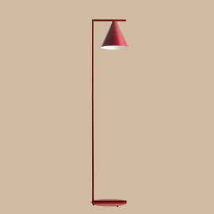 Lampa podłogowa stożek Form red wine Aldex