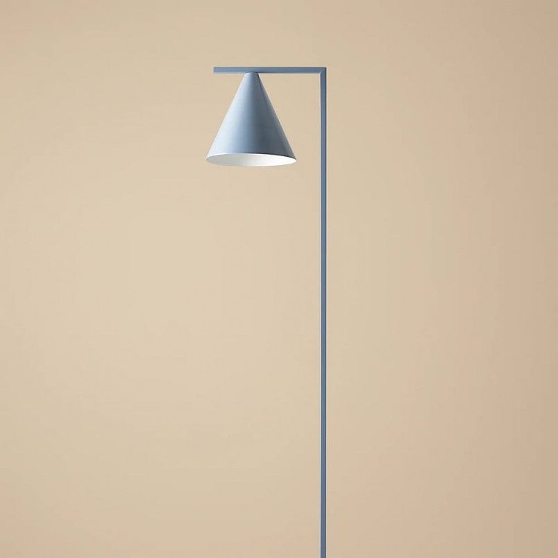 Lampa podłogowa Aldex Form Dusty Blue | Retro Design