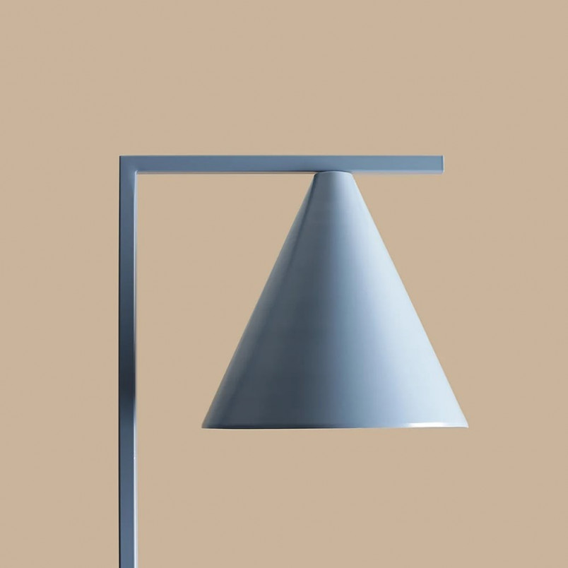 Lampa podłogowa Aldex Form Dusty Blue | Retro Design