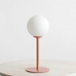 Lampa stołowa szklana Aldex Pinne Colours | Koralowa | 14cm