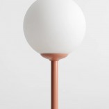 Lampa stołowa szklana Aldex Pinne Colours | Koralowa | 14cm