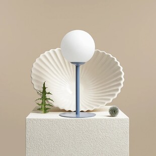 Lampa stołowa szklana Aldex Pinne Colours - Dusty Blue | Sklep
