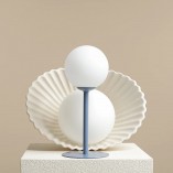 Lampa stołowa szklana Aldex Pinne Colours - Dusty Blue | Sklep