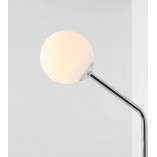 Kinkiet 2 szklane kule Pure White Chrom Aldex - Eleganckie oświetlenie