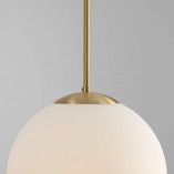 Lampa wisząca szklana kula Bosso | Aldex - Eleganckie oświetlenie