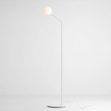 Lampa podłogowa biała Aldex Pure - Elegancki design