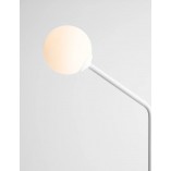Lampa podłogowa biała Aldex Pure - Elegancki design