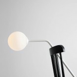Lampa stołowa szklana biała Aldex Pure White | Sklep z lampami