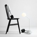 Lampa stołowa szklana biała Aldex Pure White | Sklep z lampami