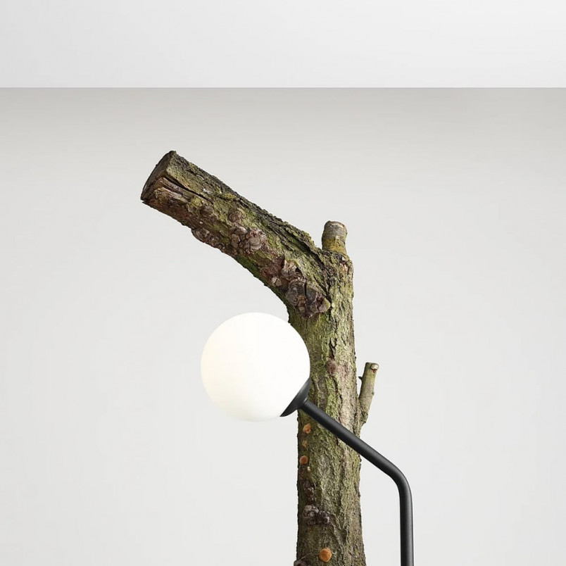 Lampa stołowa szklana Aldex Pure Black | Elegancki design