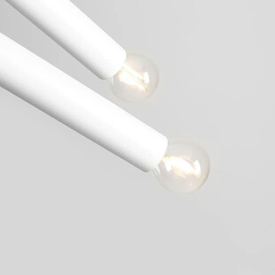 Lampa Tubo White IV Aldex | Designerska lampa wisząca biała