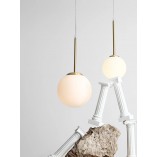 Lampa wisząca szklana kula Bosso Mini - Aldex | Elegancki design