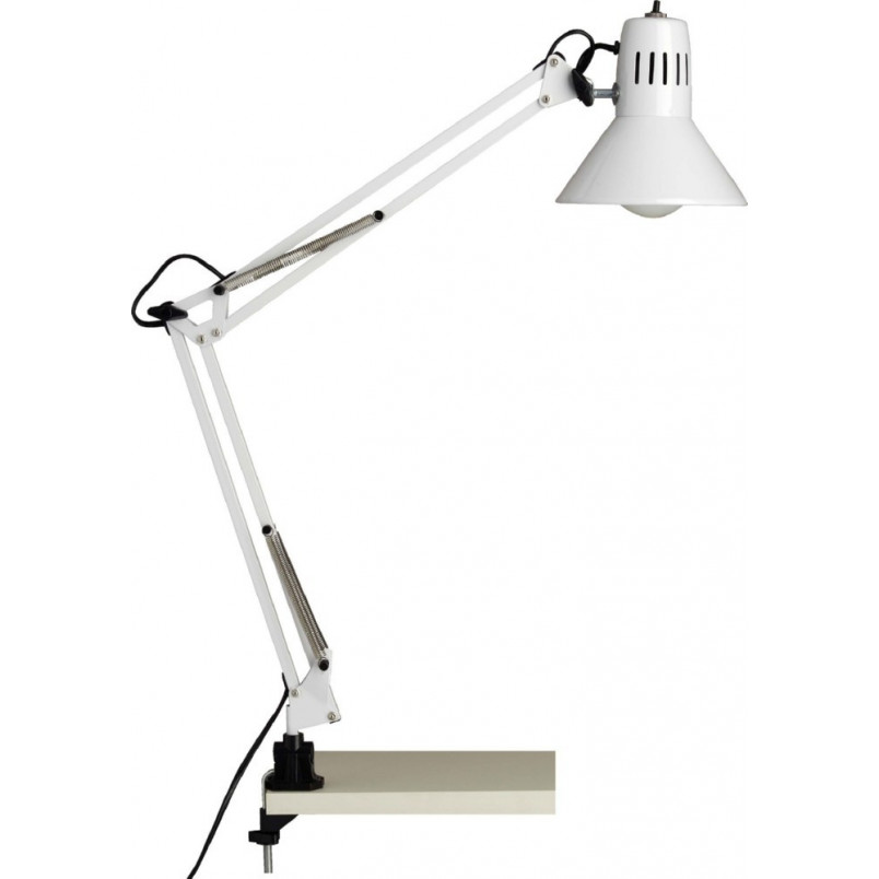 Lampa biurkowa Hobby biała Brilliant | Skandynawski design