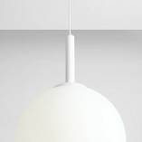 Lampa wisząca szklana kula Bosso White - Aldex | Oświetlenie