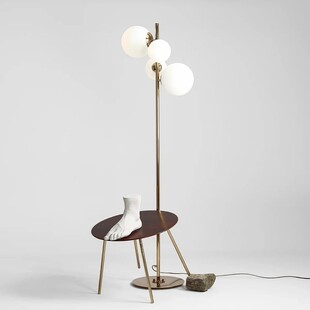 Lampa podłogowa Bloom Gold | Aldex - Elegancki Design