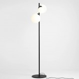 Lampa podłogowa Bloom Black Aldex | Szklane kule, nowoczesny design