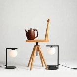Lampa stołowa szklana Aldex Zac | Nowoczesny design