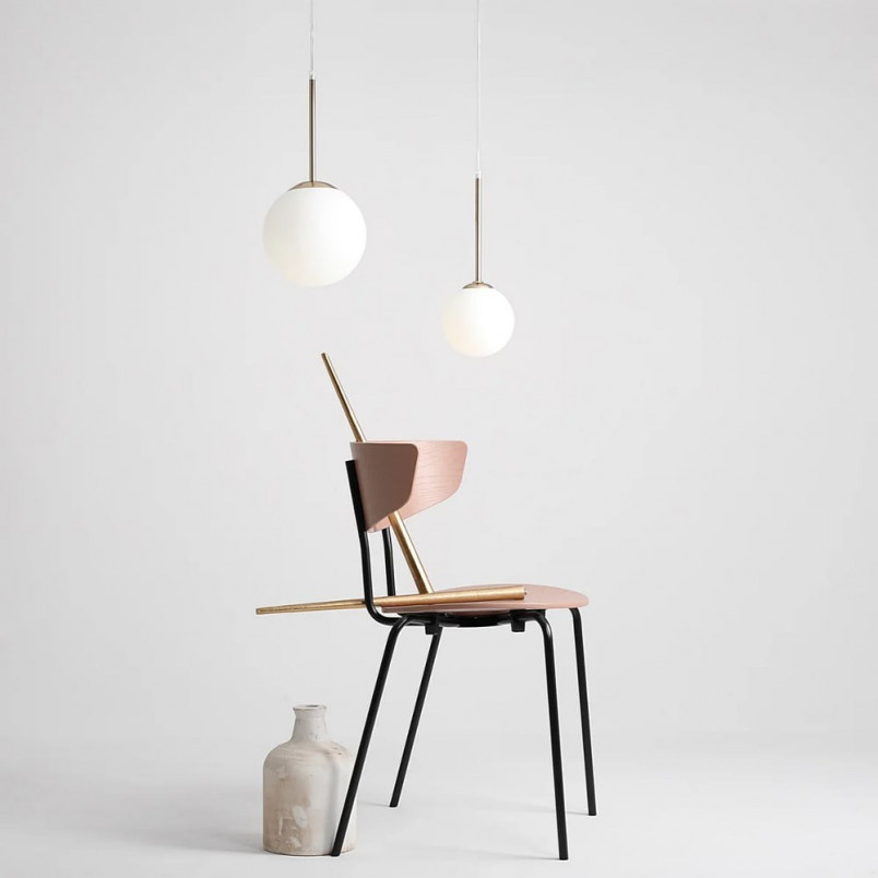 Lampa wisząca szklana kula Bosso Mini | Aldex - Sklep z lampami
