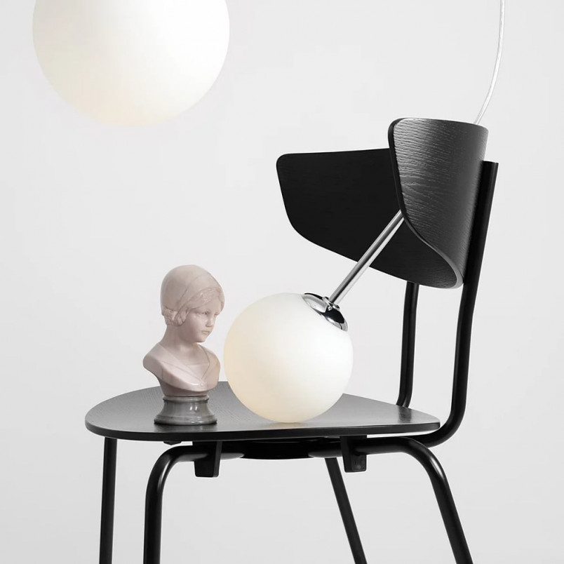 Lampa wisząca szklana kula Bosso Mini | Aldex