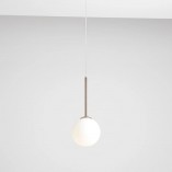 Lampa wisząca Bosso Mini | Złota kula szklana Aldex - Kup online