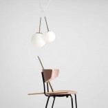 Lampa wisząca Bosso Mini | Złota kula szklana Aldex - Kup online