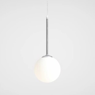 Lampa wisząca szklana kula Bosso Mini 14 chrom marki Aldex