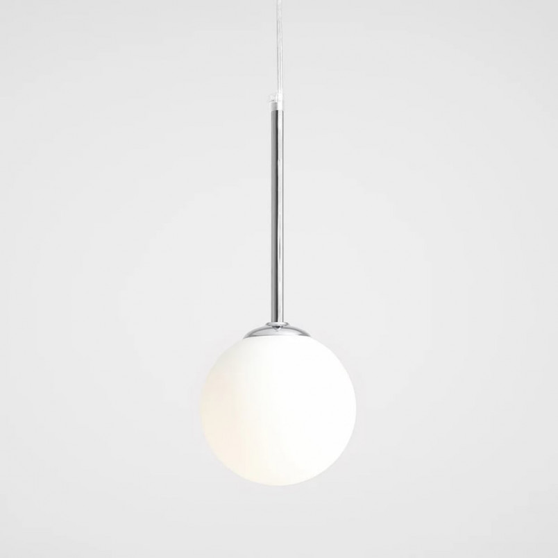 Lampa Wisząca Bosso Mini | Szklana Kula Chrom Aldex | Sklep Lamp