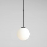 Lampa Wisząca Szklana Kula Bosso Mini 14cm Czarna Aldex | Sklep Lamp