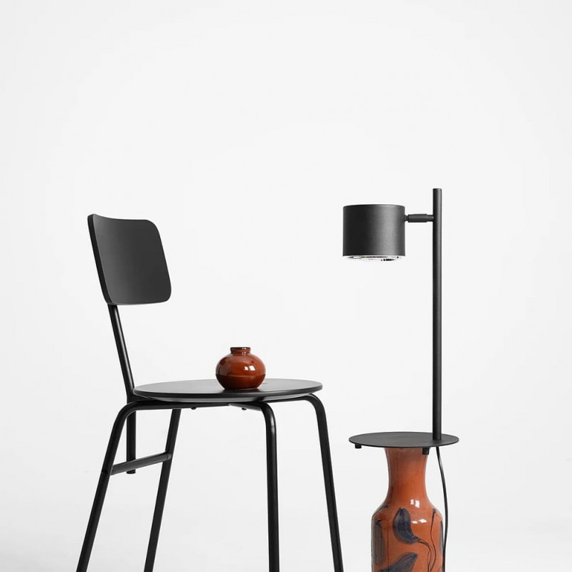 Lampa biurkowa regulowana Bot Black | Aldex - Nowoczesny design