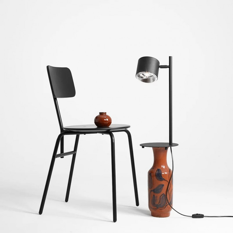 Lampa biurkowa regulowana Bot Black | Aldex - Nowoczesny design