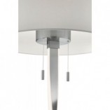 Lampa podłogowa biała Nandor | Trio - Nowoczesny design